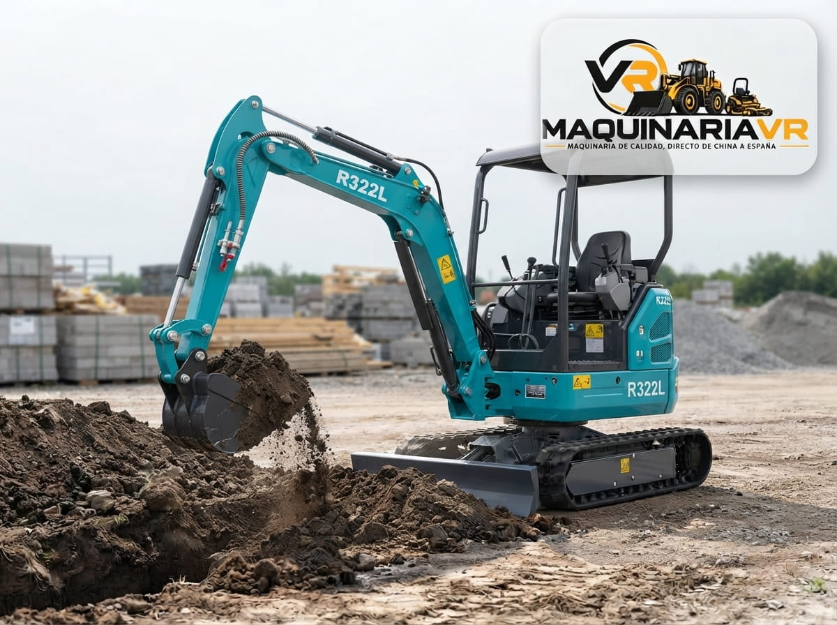 Miniexcavadora profesional R319