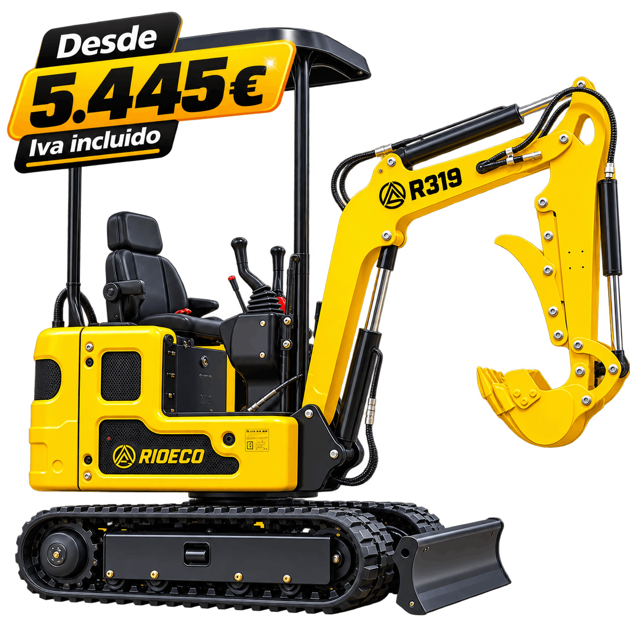 Miniexcavadora R319